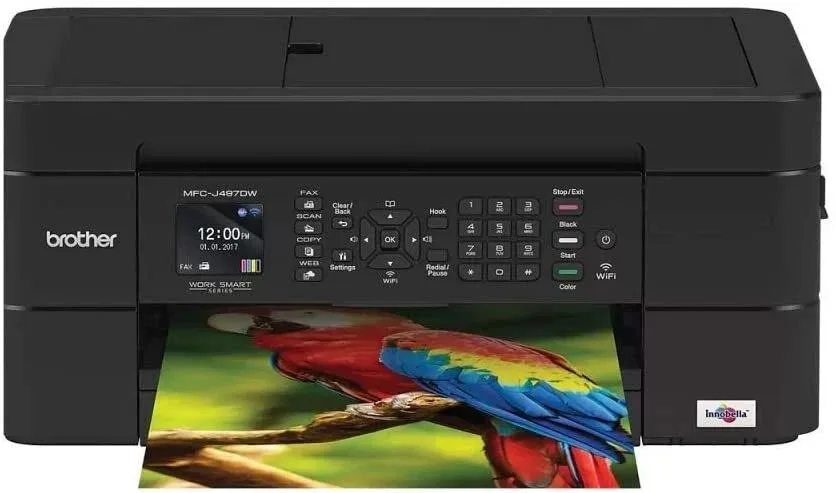 Brother Brother MFC-J497DW wireless all-in-one inkjet printer — product photo