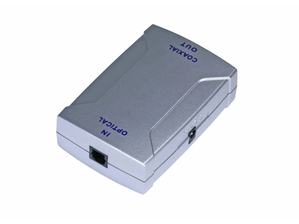 Monoprice Inc. Monoprice 102948 S/PDIF Toslink to Digital Coaxial Audio Converter — product photo