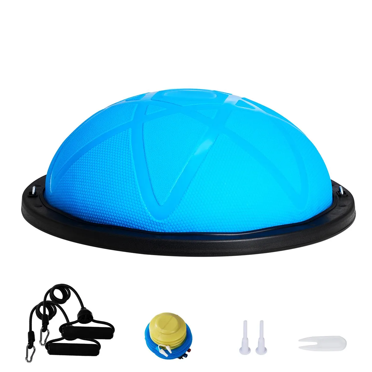VEVOR VEVOR Half Exercise Ball Trainer 23 inch Blue 660 lbs — product photo