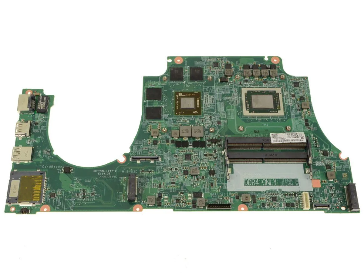 DELL DELL Inspiron 5576 Motherboard AMD FX-9830P 3.0GHz Quad Core Radeon R7 2TG9M — product photo