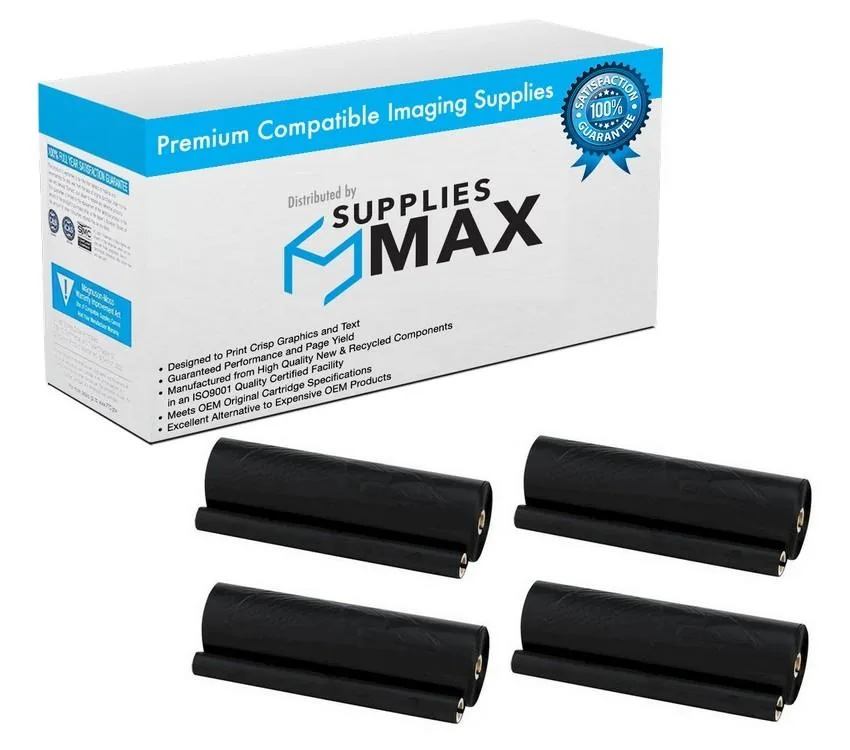 SuppliesMax SuppliesMax OFXWR602_2PK fax imaging film 4-pack 1500 pages — product photo