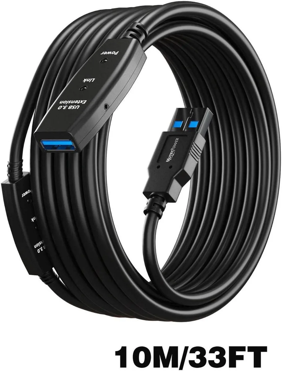 SMUGDESK SMUGDESK USB 3.0 Active Extension Cable A-Male to A-Female 33 Feet — product photo