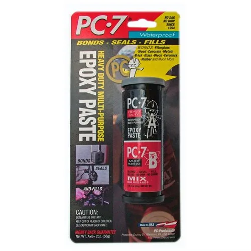 PROTECTIVE COATING CO PROTECTIVE COATING CO PC-7 2 OZ Dark Gray 2 Component Epoxy Paste — product photo