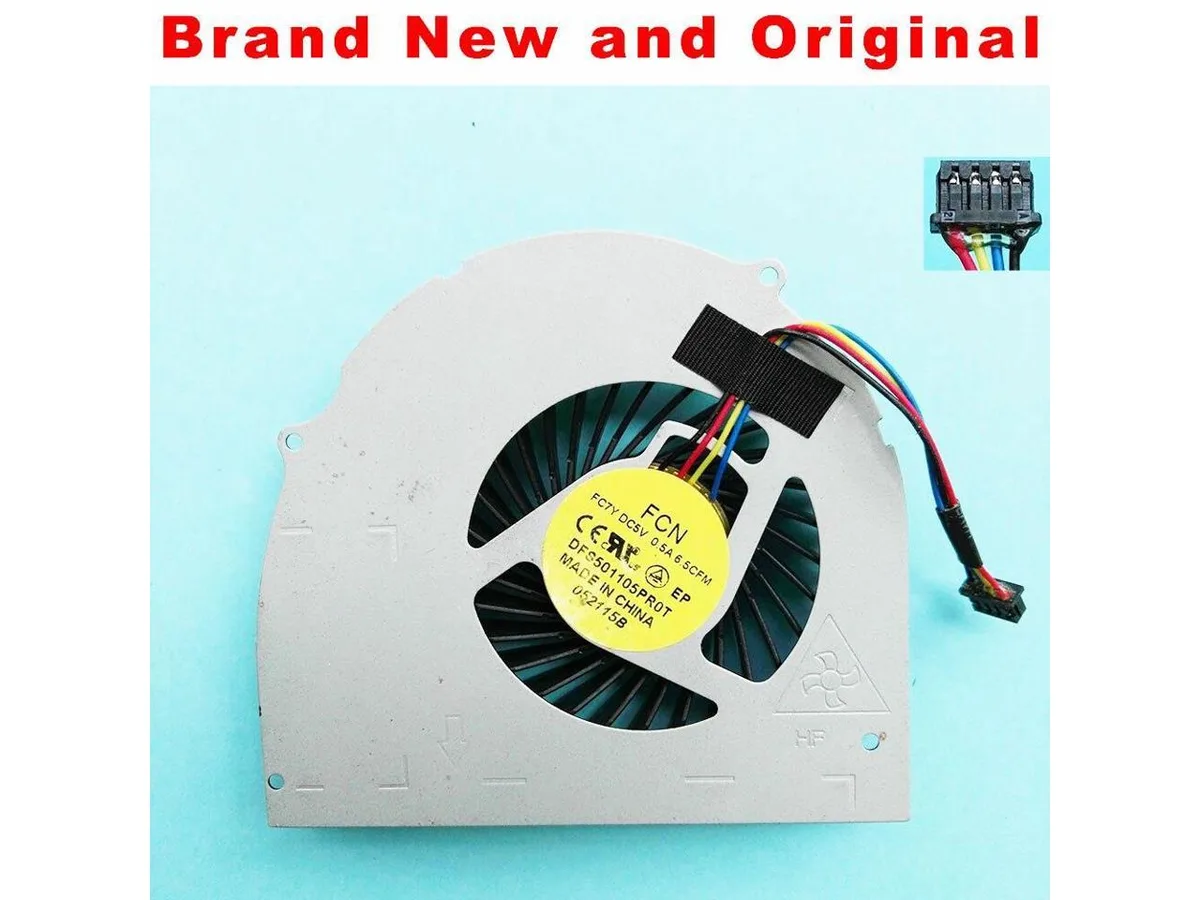 Fans Fans CPU Fan for Dell Latitude E6540 Discrete Video DFS501105PR0T FC7Y — product photo