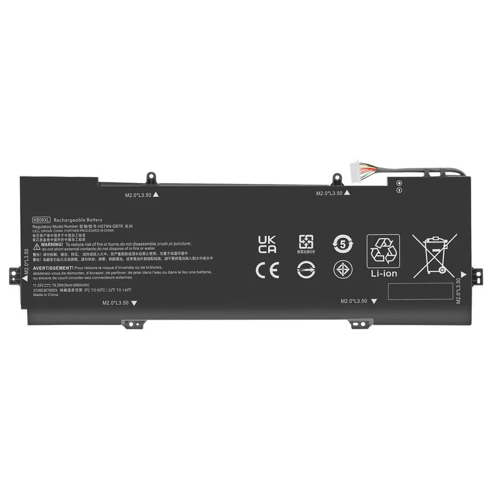 HP HP Spectre X360 15-BL 6-Cell 11.55V 79.2W Laptop Battery — product photo
