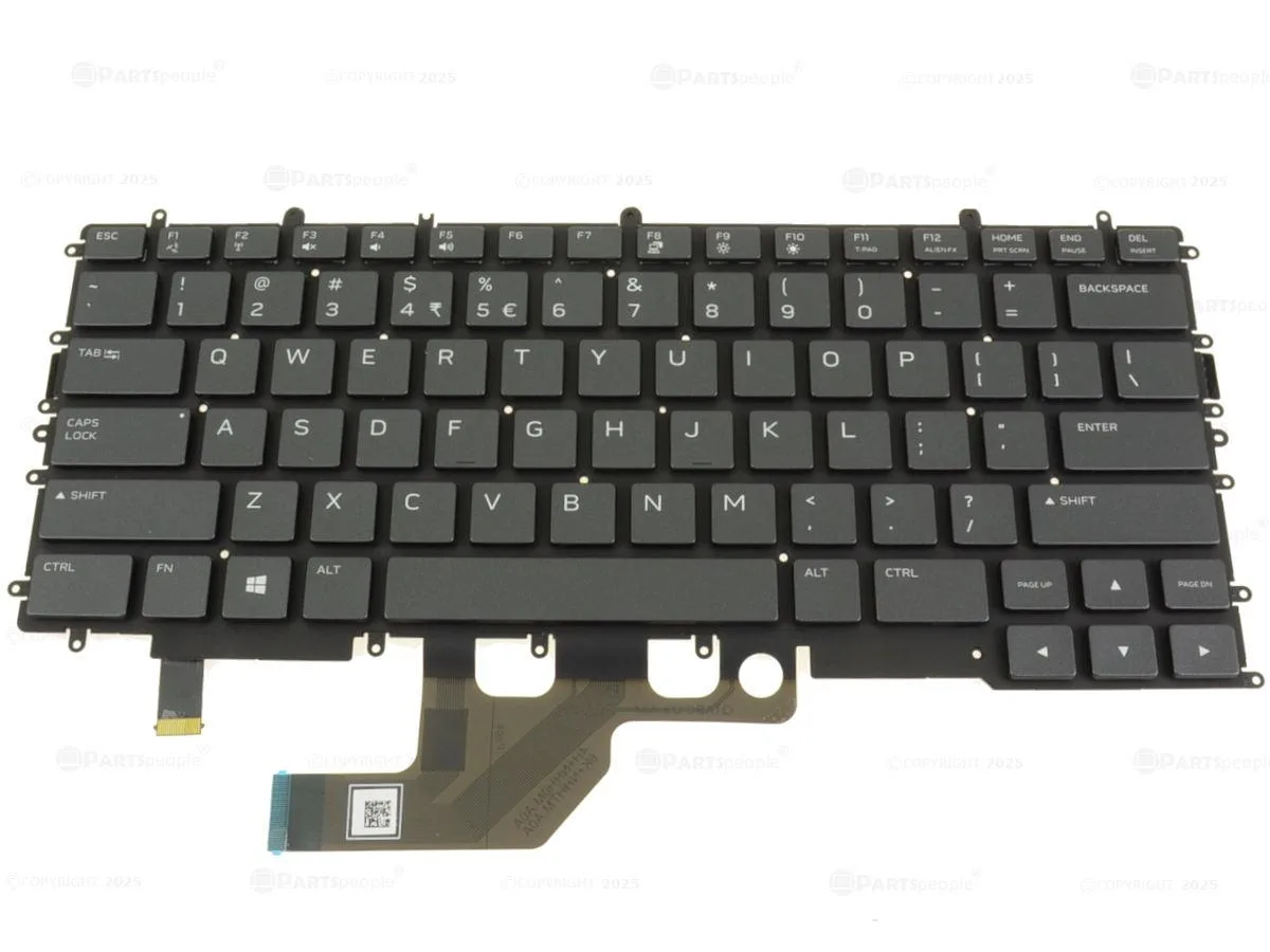 DELL DELL Alienware m15 R3 R4 4-zone RGB Backlit Keyboard 18JXP US-INTL — product photo