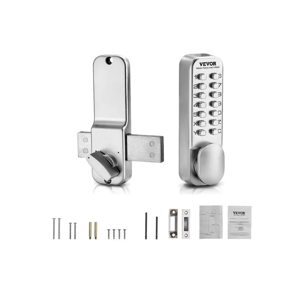 VEVOR VEVOR OL-601HD2-B-03 Mechanical Keyless Door Lock 14 Key Zinc Alloy — product photo