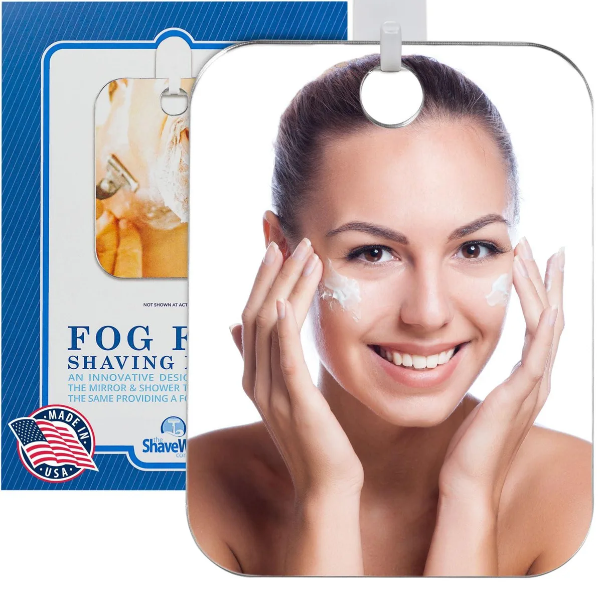  The Shave Well Company SW-001 fogless bath mirror — product photo