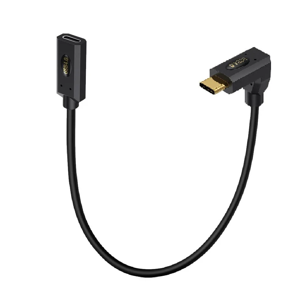 BUCIER BUCIER 1ft 40Gbps USB 4.0 Type C Extension Cable 240W 5A PD 8K@60Hz — product photo