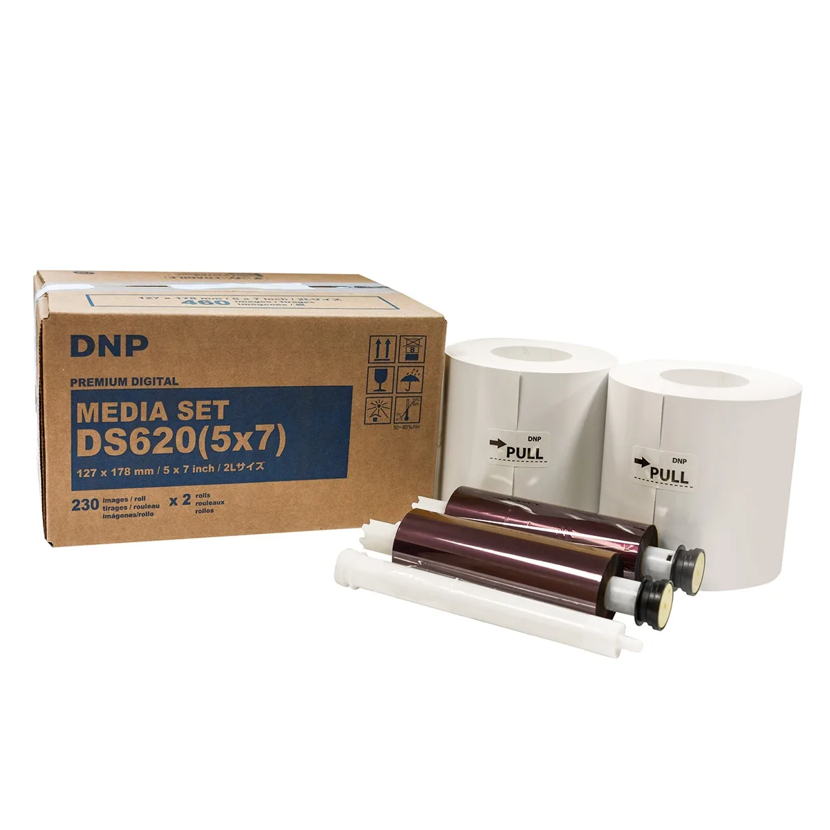 DNP IMS America Corporation DNP IMS America Corporation 5x7" Dye Sub Media DS620A 460 prints — product photo