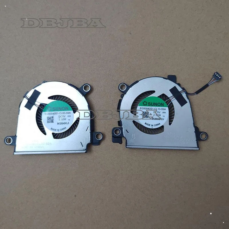 DBTLAP DBTLAP CPU+GPU Cooling Fan EG50040S1-CL00-S9A 5V 2.25W — product photo