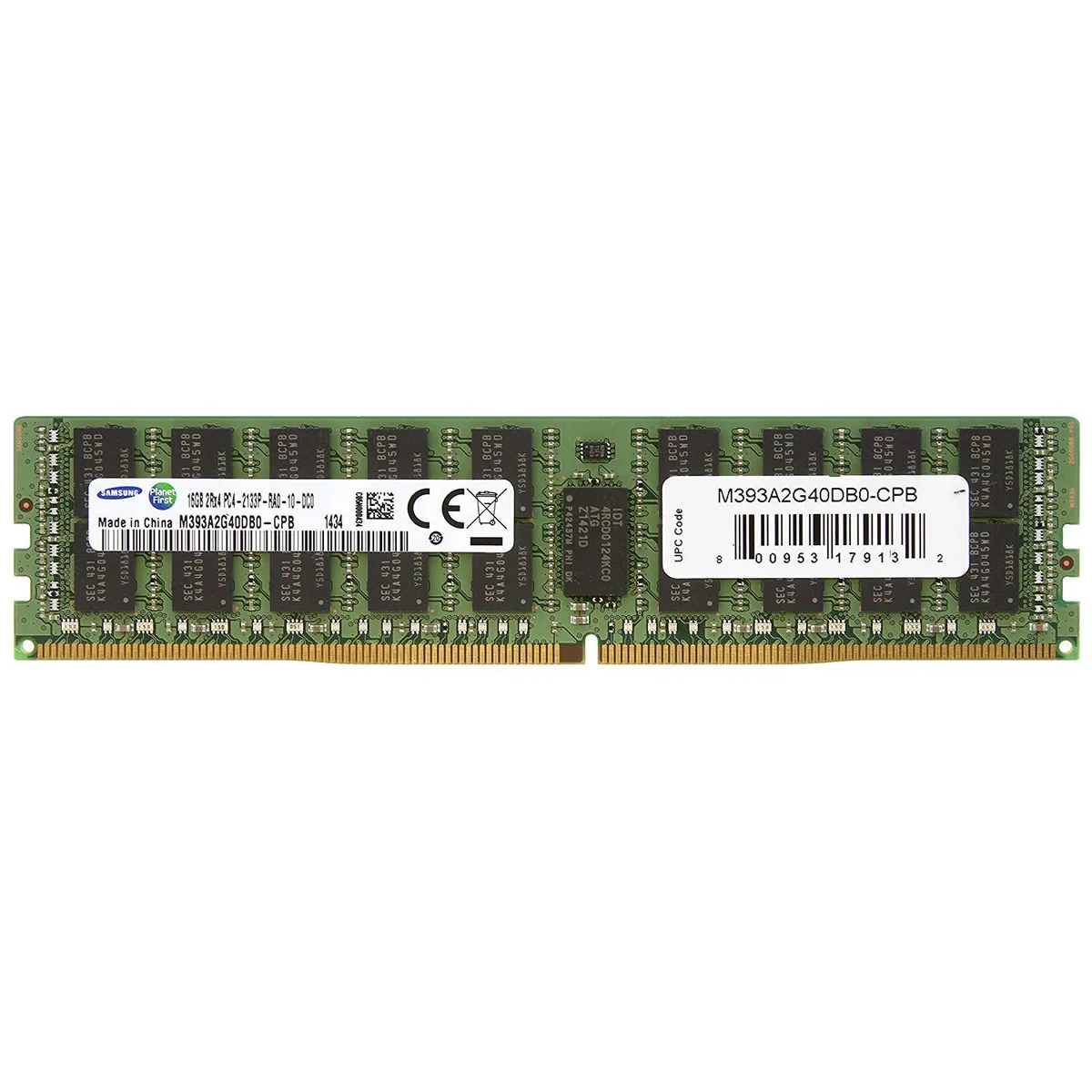 SAMSUNG SAMSUNG DDR4 2133MHz CL15 16GB RegECC 2Rx4 M393A2G40DB0-CPB desktop RAM — product photo