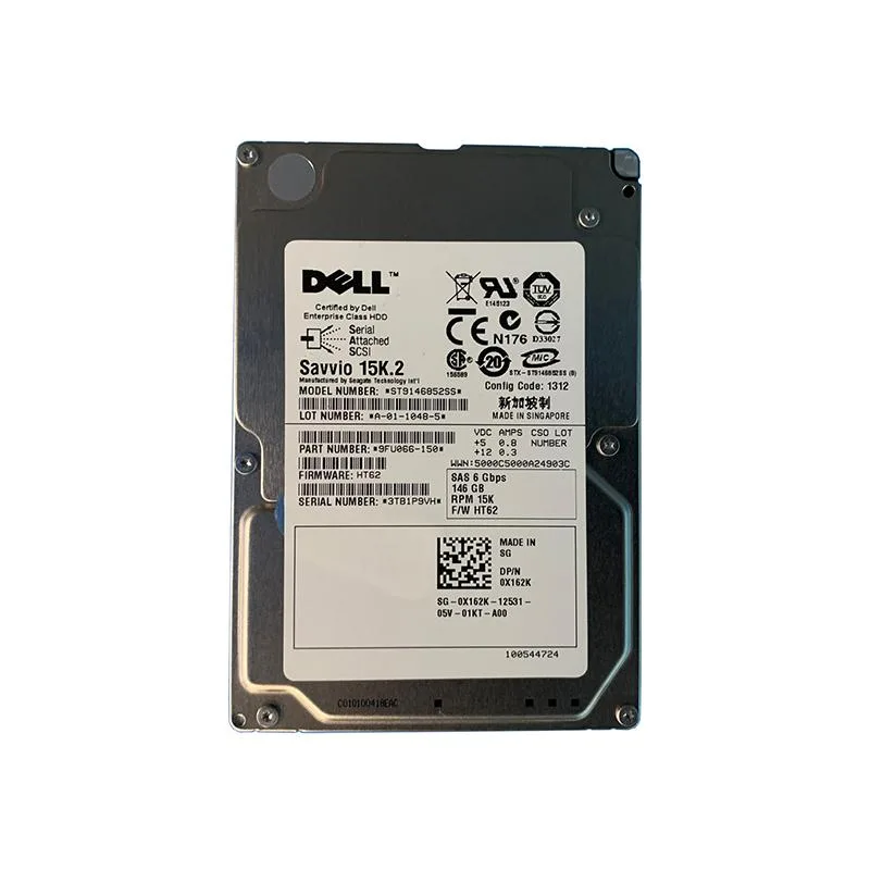 Seagate Seagate Savvio 15K.2 146.8GB 15000RPM SAS 6Gb/s 16MB Cache 2.5-inch internal hard drive — product photo