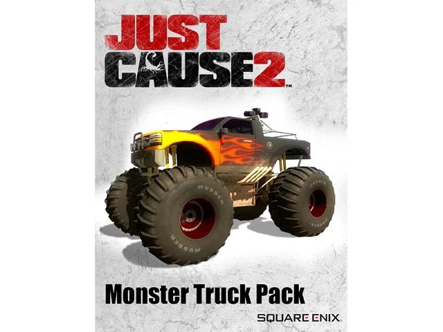 SQUARE ENIX USA SQUARE ENIX USA SE049 Just Cause 2 Monster Truck DLC downloadable game — product photo