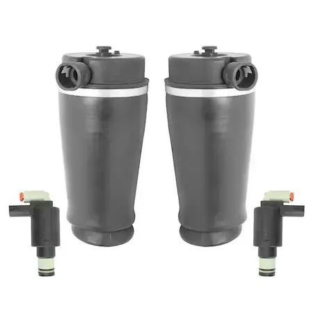 Unity rear air spring kit with two air bags and two solenoid valves