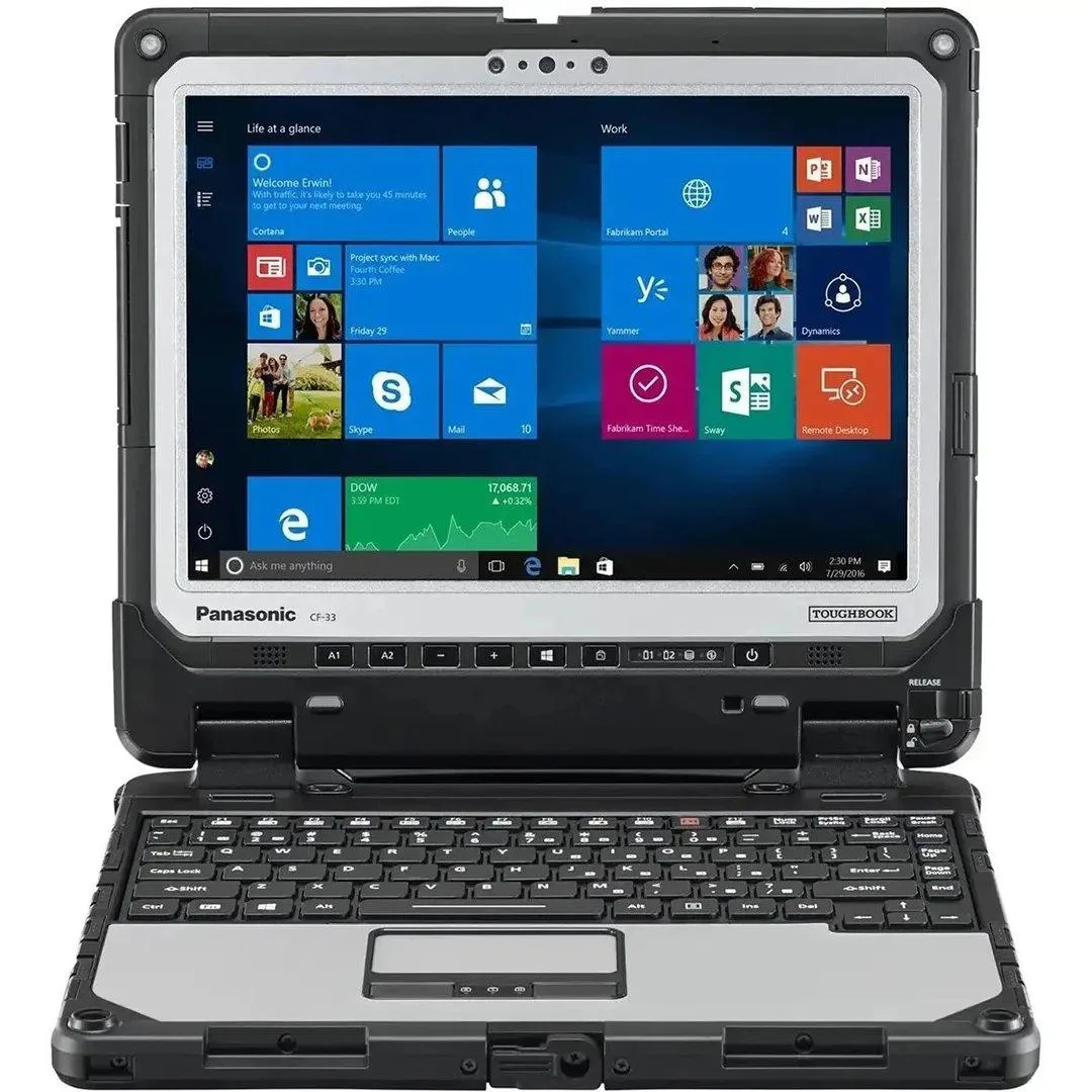 Panasonic Panasonic Toughbook CF-33 MK1 2-in-1 Laptop Core i5-7300U 12" QHD 8GB 256GB SSD — product photo