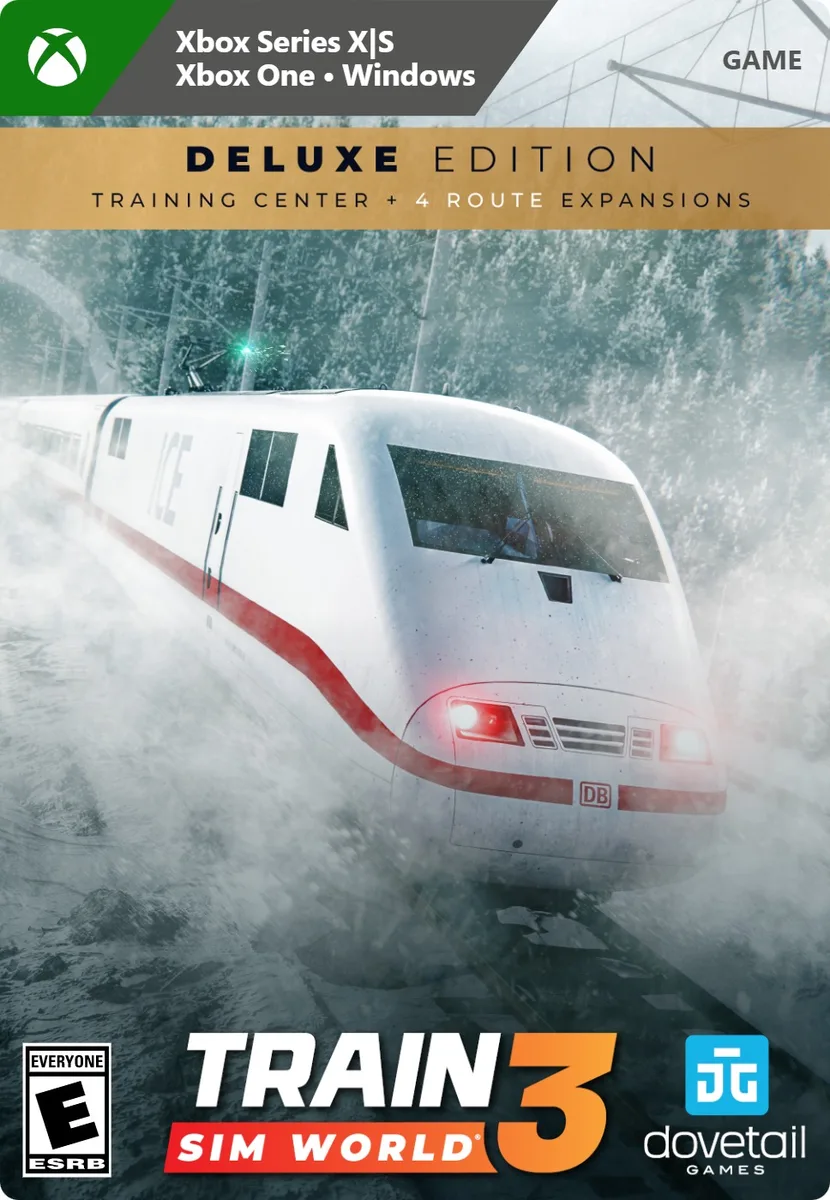 Microsoft Microsoft 6JN-00202 Train Sim World 3: Deluxe Edition downloadable game — product photo
