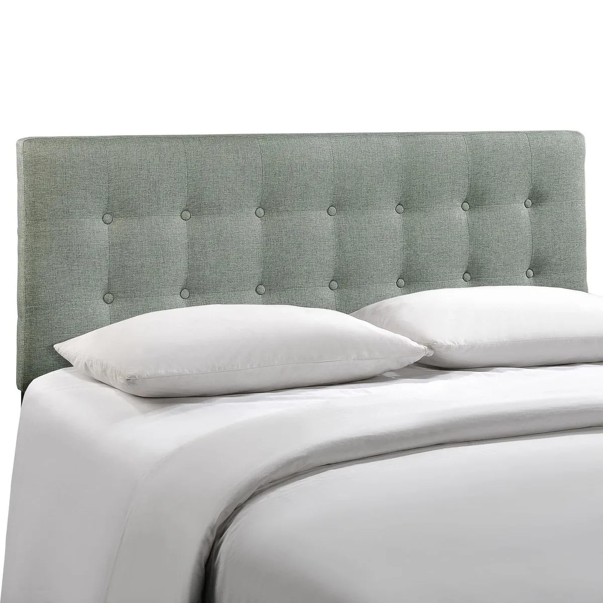 Modway Furniture Modway Furniture Emily King Upholstered Fabric Headboard - Gray — product photo