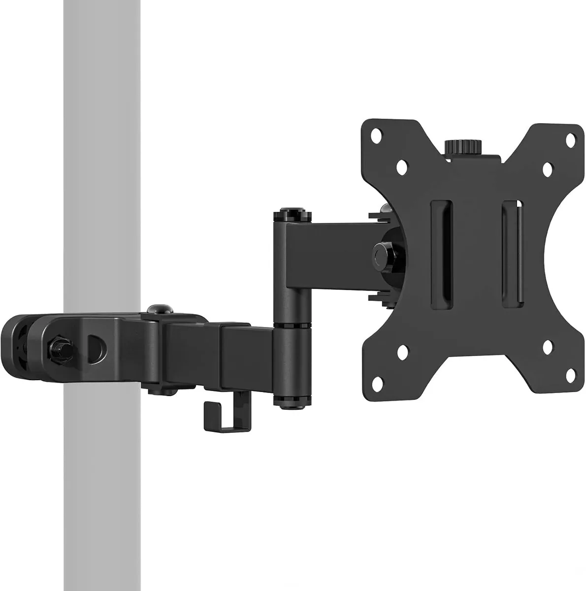 PISKEKAT PISKEKAT Mounting Rack 32in 17.6lb 75x75 100x100 VESA 10.6in Extend +/-30 Tilt +/-90 Swivel 360 Rotate Black — product photo