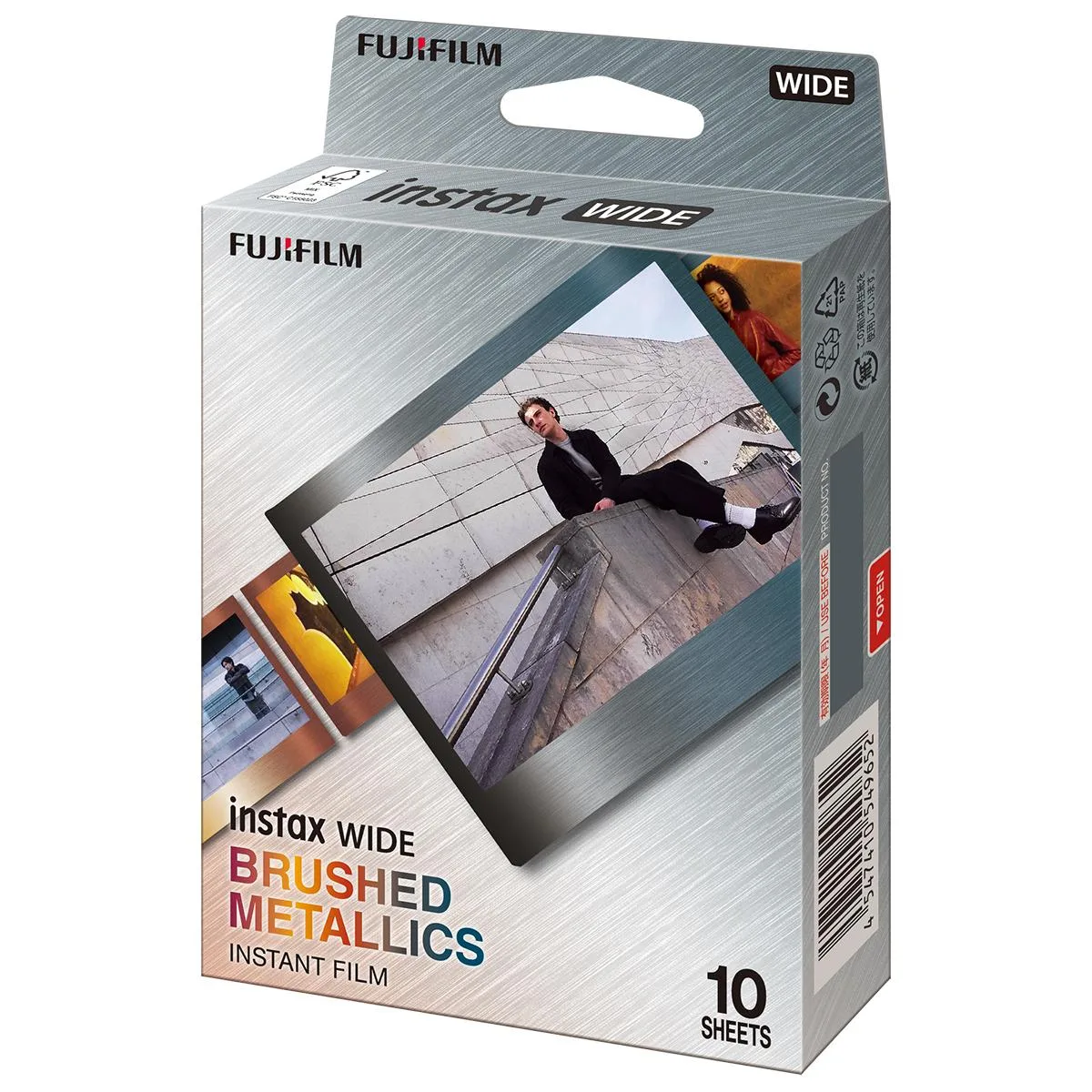 FUJIFILM FUJIFILM Instax Wide Brushed Metallics Instant Film 10 Sheets — product photo