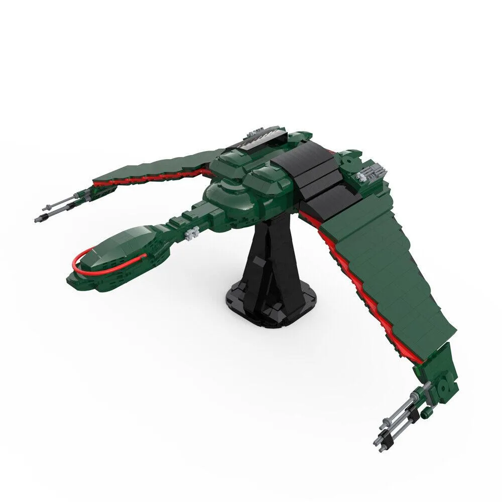 ZITIANYOUBUILD ZITIANYOUBUILD 1004 Klingon D5 Class Cruiser 1004 Pieces Educational Building Set — product photo
