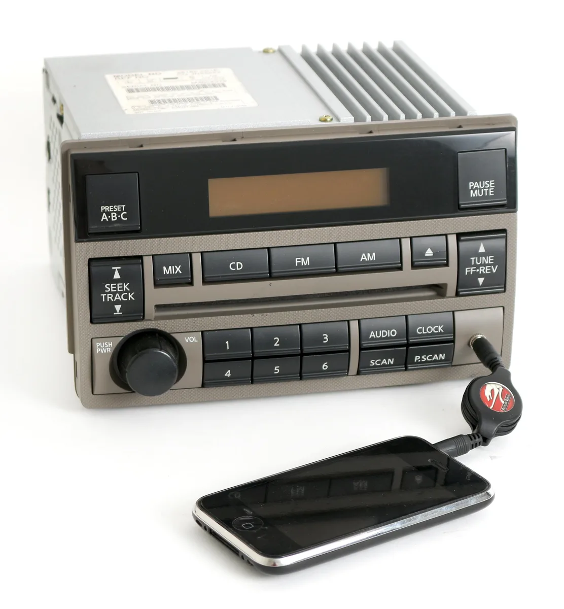 1 Factory Radio 1 Factory Radio 28185ZB10C AM FM CD Receiver Tan 2005 2006 Nissan Altima — product photo