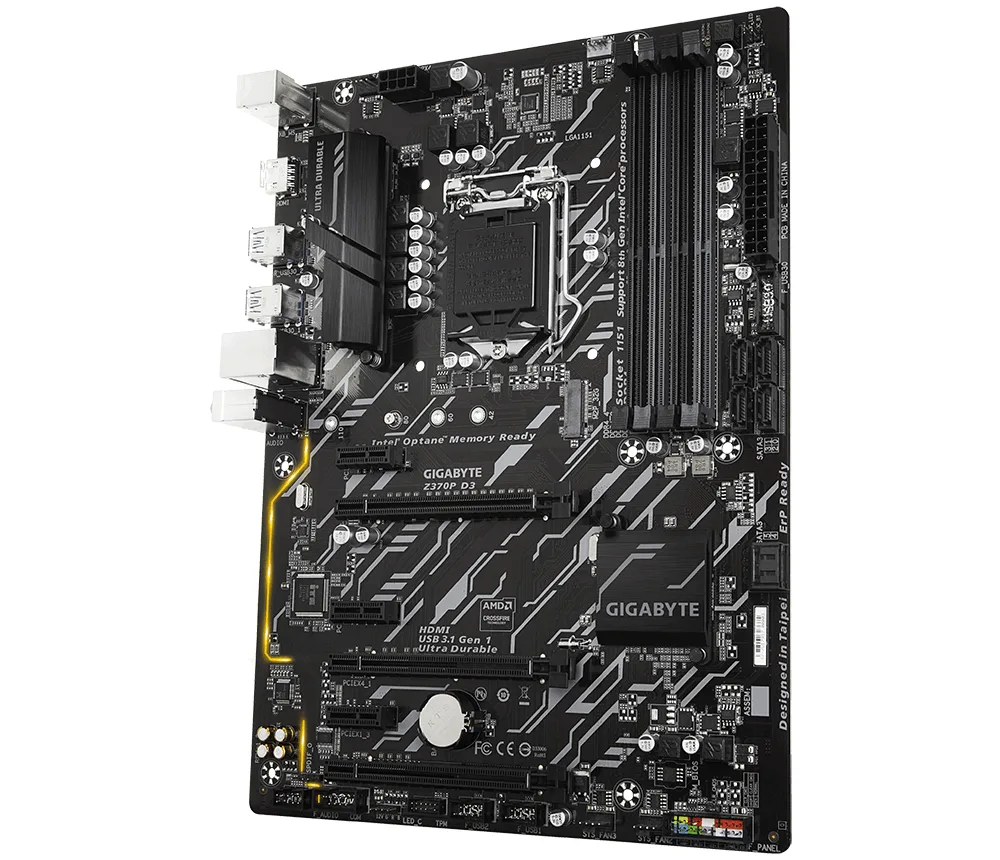 GIGABYTE GIGABYTE GA-Z370P-D3 Intel motherboard — product photo