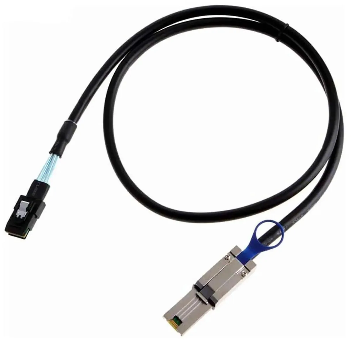 SMUGDESK SMUGDESK Mini SAS SFF8087 to SFF8088 Cable 28AWG 10ohm 2m — product photo
