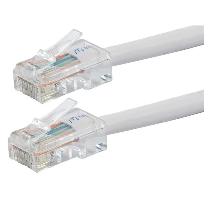 Monoprice Inc. Monoprice Inc. 14305 network ethernet cable 1 ft white Cat6 24AWG 550MHz — product photo