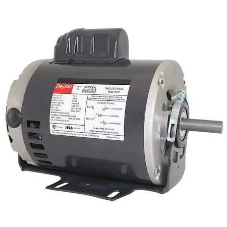 Dayton Dayton 5FTR9 Capacitor-Start Motor 1/2 hp 1/7 hp 115V AC 56 Frame — product photo