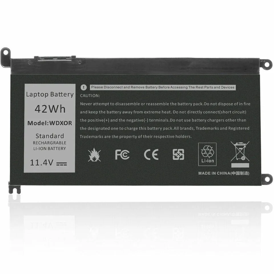 DELL DELL 42W WDX0R Laptop Battery for Inspiron 13 5368 5378 5379 7368 7378 14 7460 — product photo