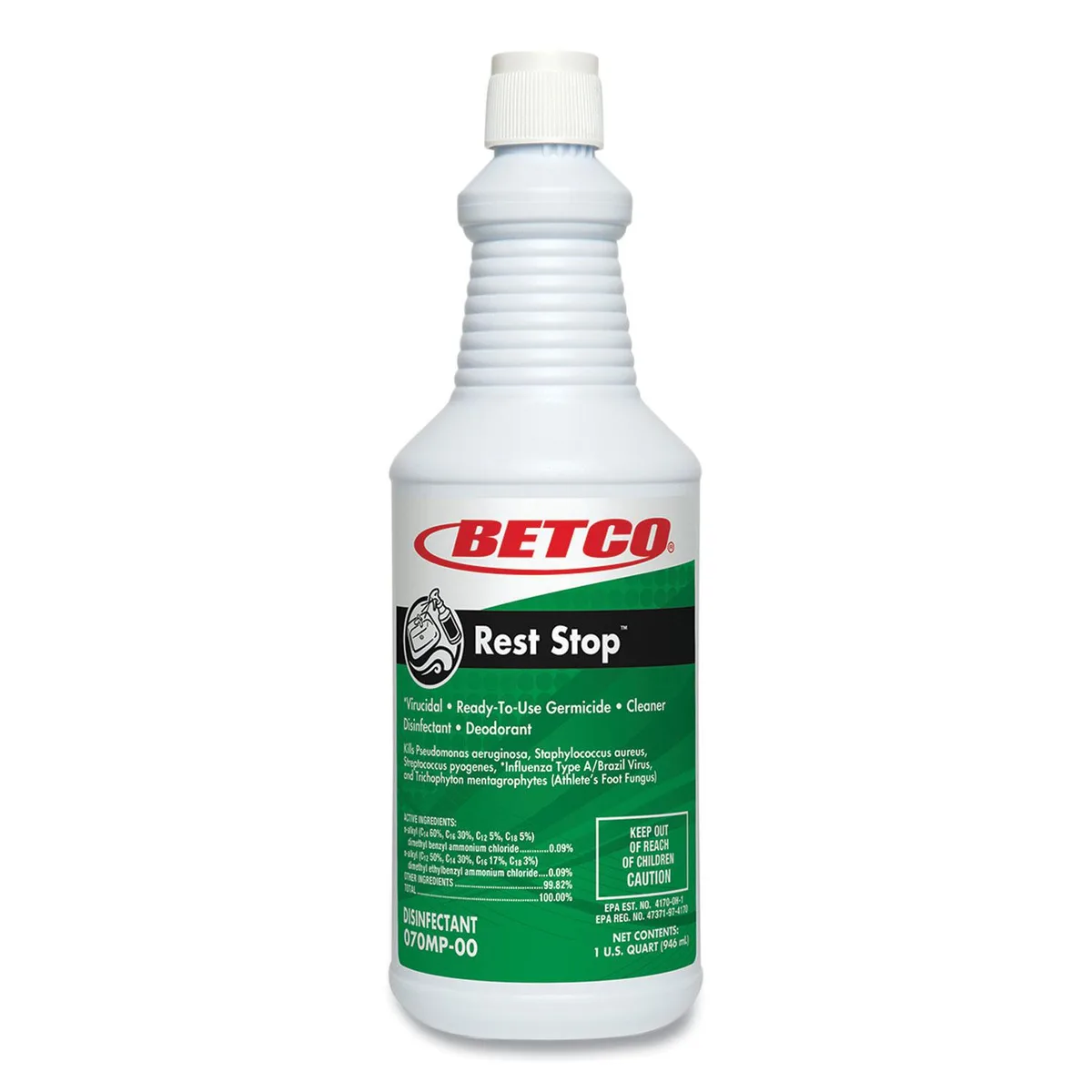 Betco Corporation Betco Corporation 701200 Rest Stop Disinfectant Floral Fresh 32 oz cleaning — product photo