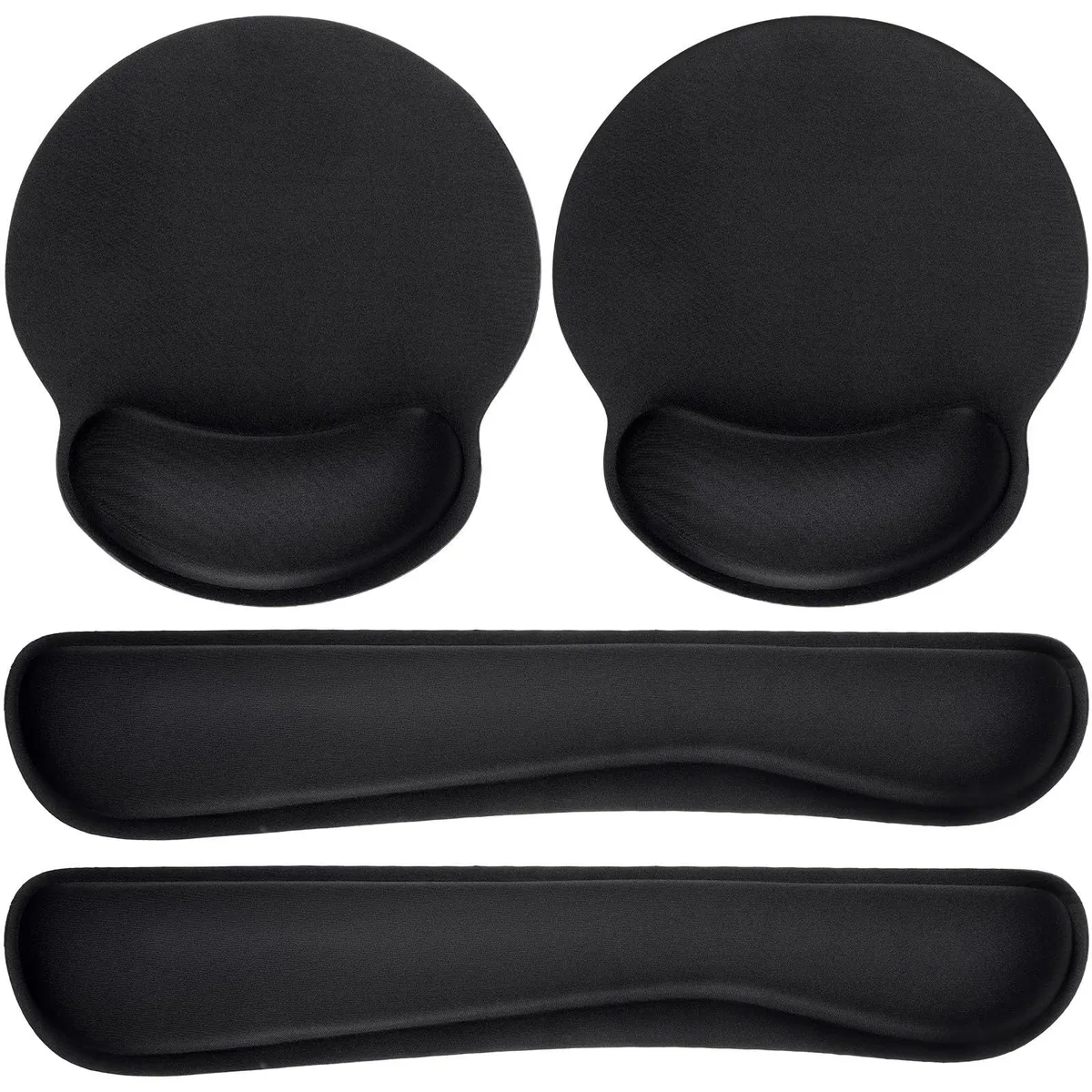 Yunsailing IM-Yunsailing-3589 4 Pcs Wrist Rest Set Black — product photo