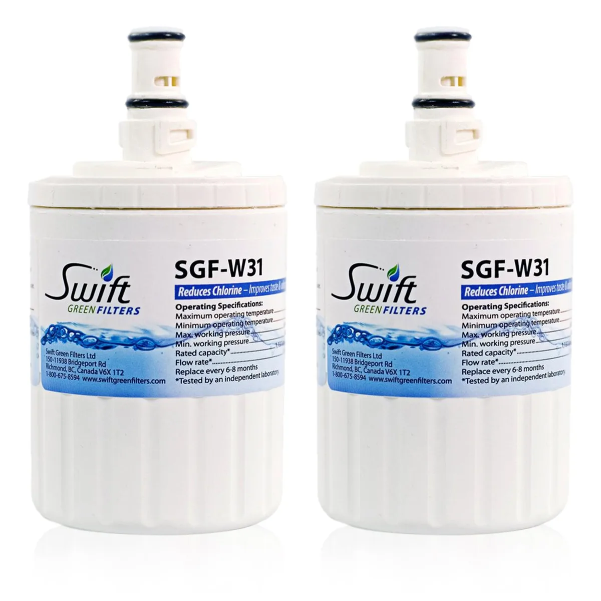 Swift Green Swift Green SGF-W31 Water Filtration 2 Pack — product photo