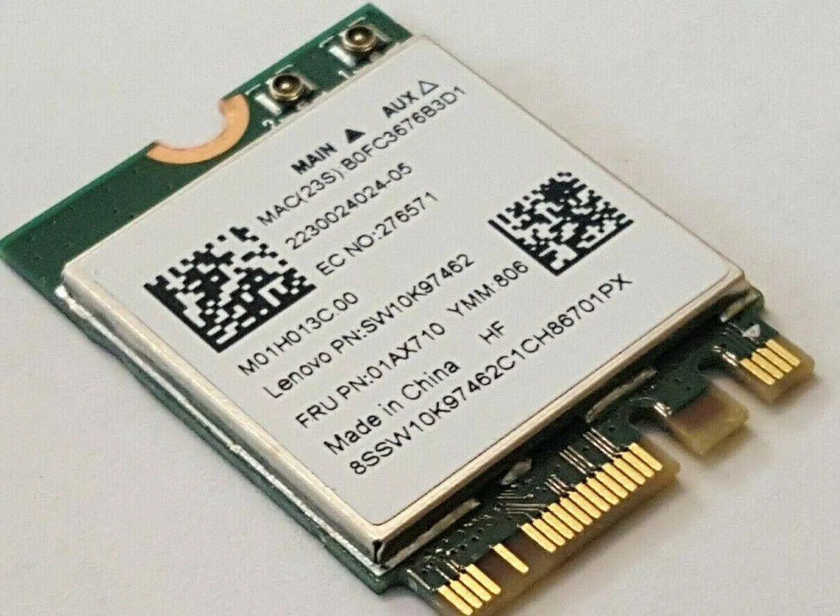 Lenovo Lenovo Rtl8821Ce 01Ax710 802.11Ac Bt 4.2 Ngff expansion card — product photo