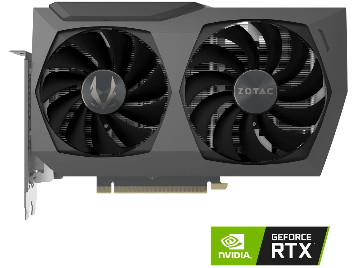 ZOTAC ZOTAC GeForce RTX 3070 Twin Edge OC LHR 8GB graphics card ZT-A30700H-10PLHR — product photo