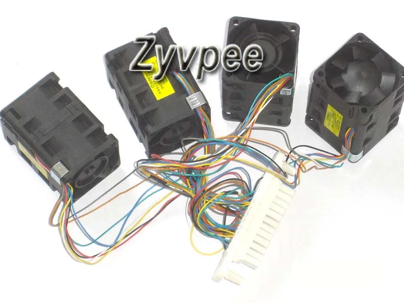 Zyvpee Zyvpee PSD1204PPBX-A 40x56mm 12.2W 8-wire case fan 4-pack — product photo