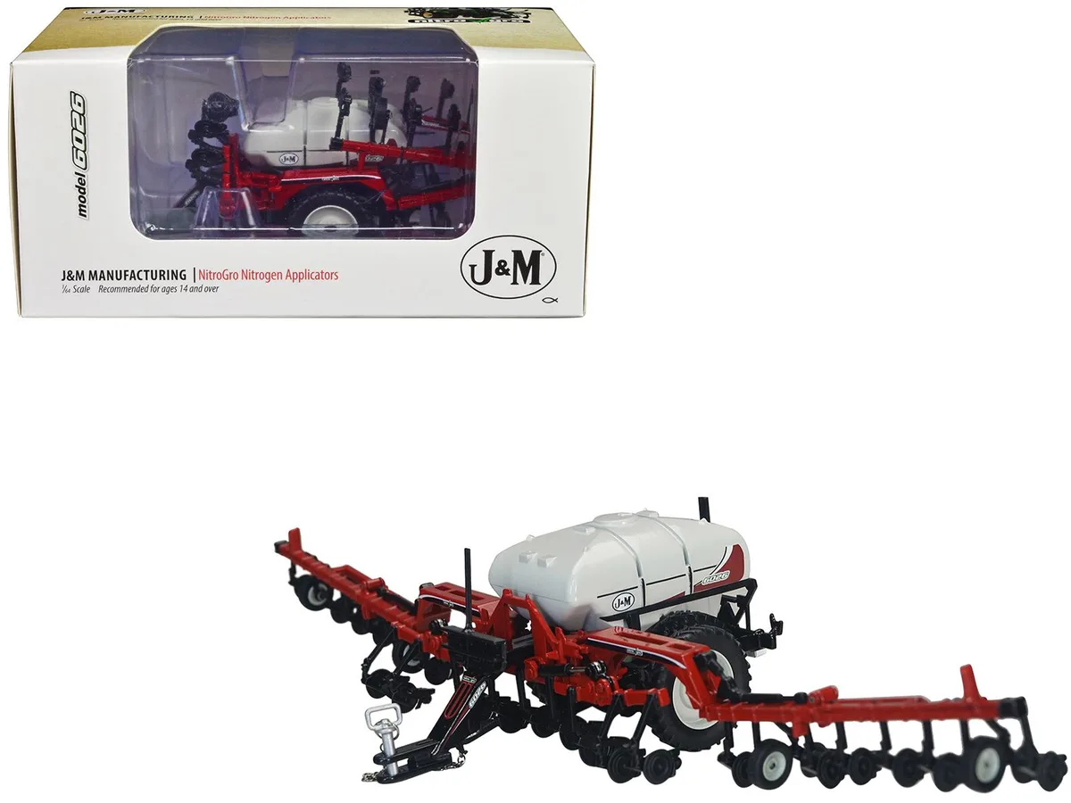 SpecCast Collectibles SpecCast Collectibles J&amp;M 6026 NitroGro Nitrogen Applicator Red 1/64 Diecast Hobby Collectible — product photo