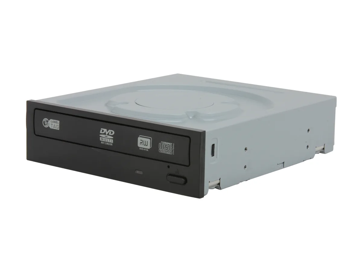 Lite-On Lite-On ihas524-T06 24x DVD burner SATA 5.25" black tray — product photo