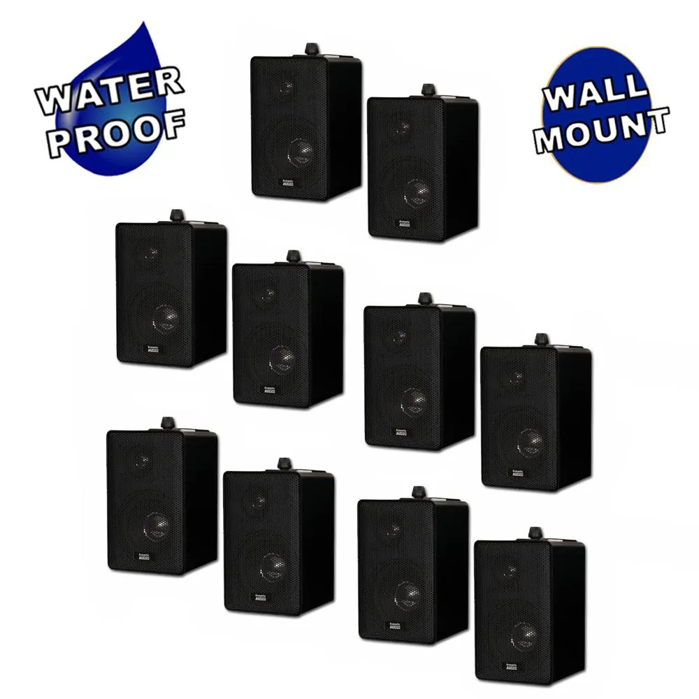 Acoustic Audio Acoustic Audio 251B 10 speakers 2000 W indoor outdoor black — product photo