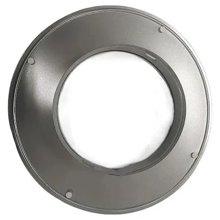 Value Brand Value Brand 14 in Snap-On Collar, 18 ga, Galvanized Steel — product photo