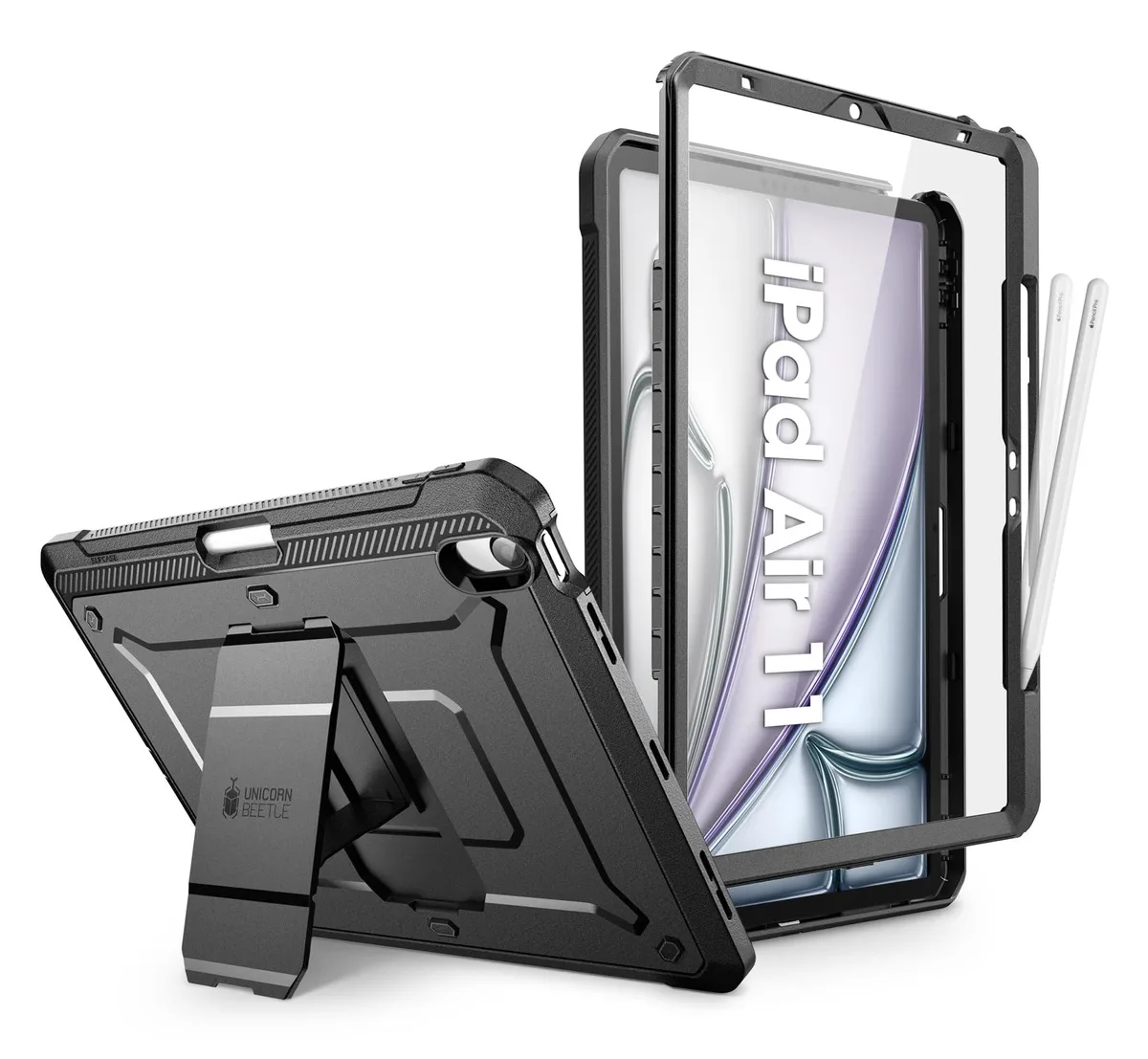  SUPCASE Unicorn Beetle Pro Case for iPad Air 11/10.9 inch, Black — product photo
