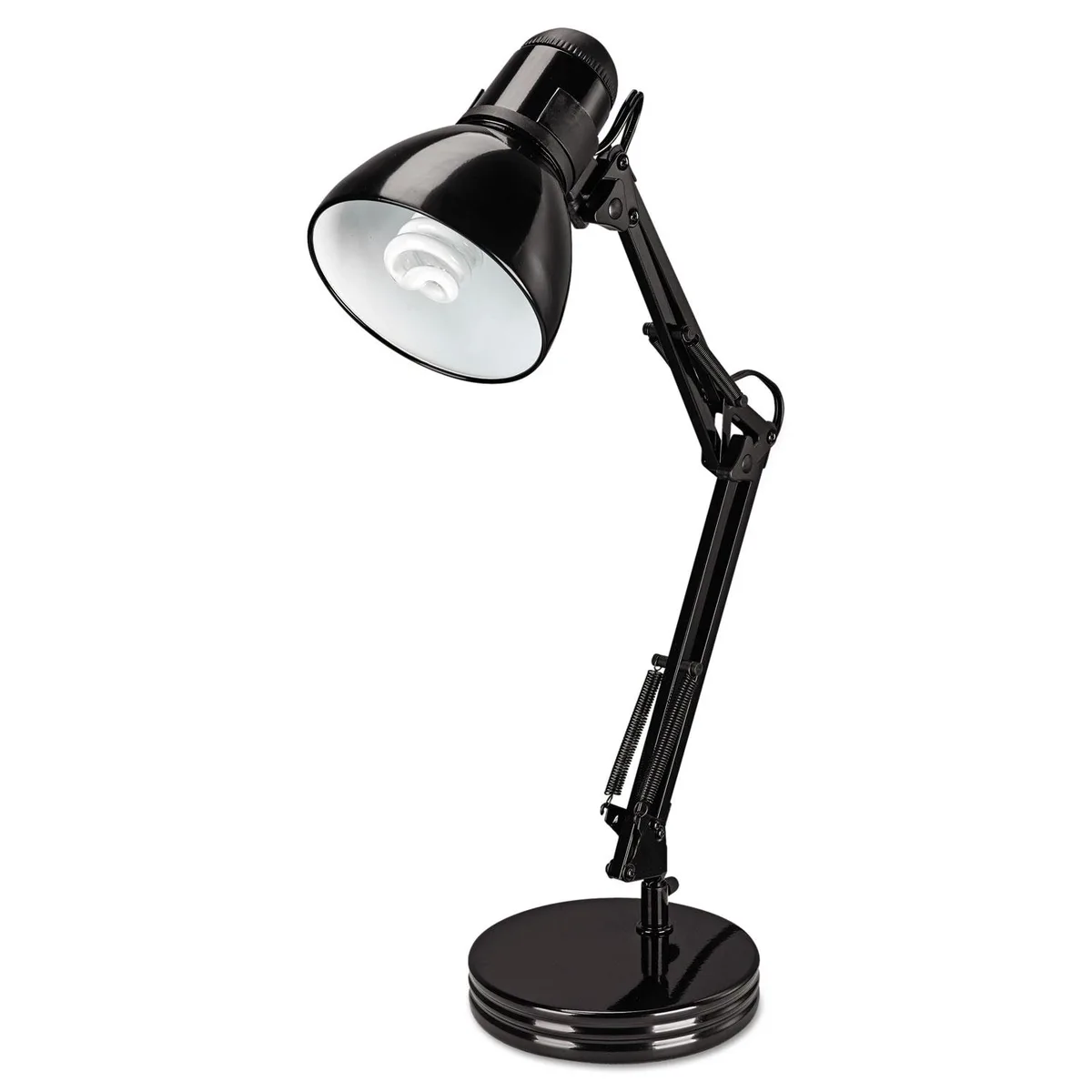 Alera Alera ALELMP603B Architect Desk Lamp 22"H 13W CFL Black — product photo