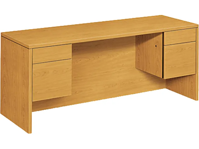 HON HON 10543CC 10500 Series Kneespace Credenza 72" x 24" Harvest — product photo