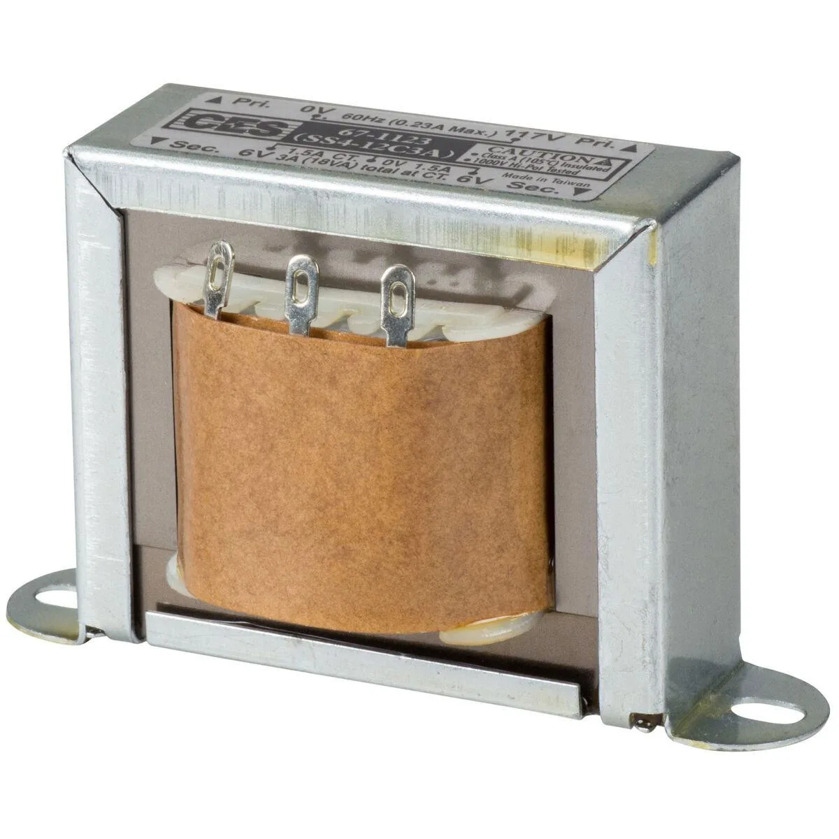 Parts Express Parts Express 12V CT 3A Transformer 6.3V 0-6.3V — product photo