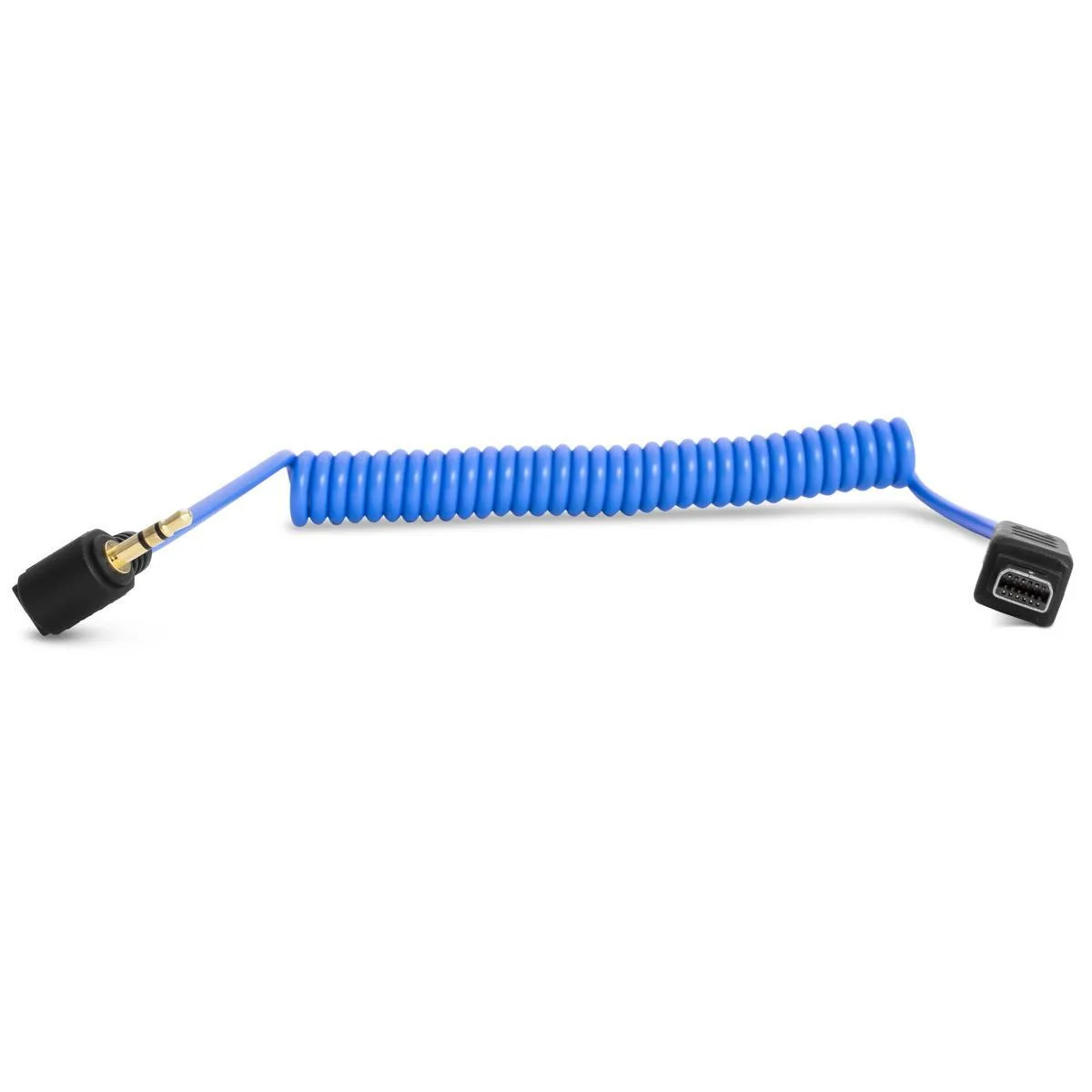Coiled shutter release cable with Nikon connector