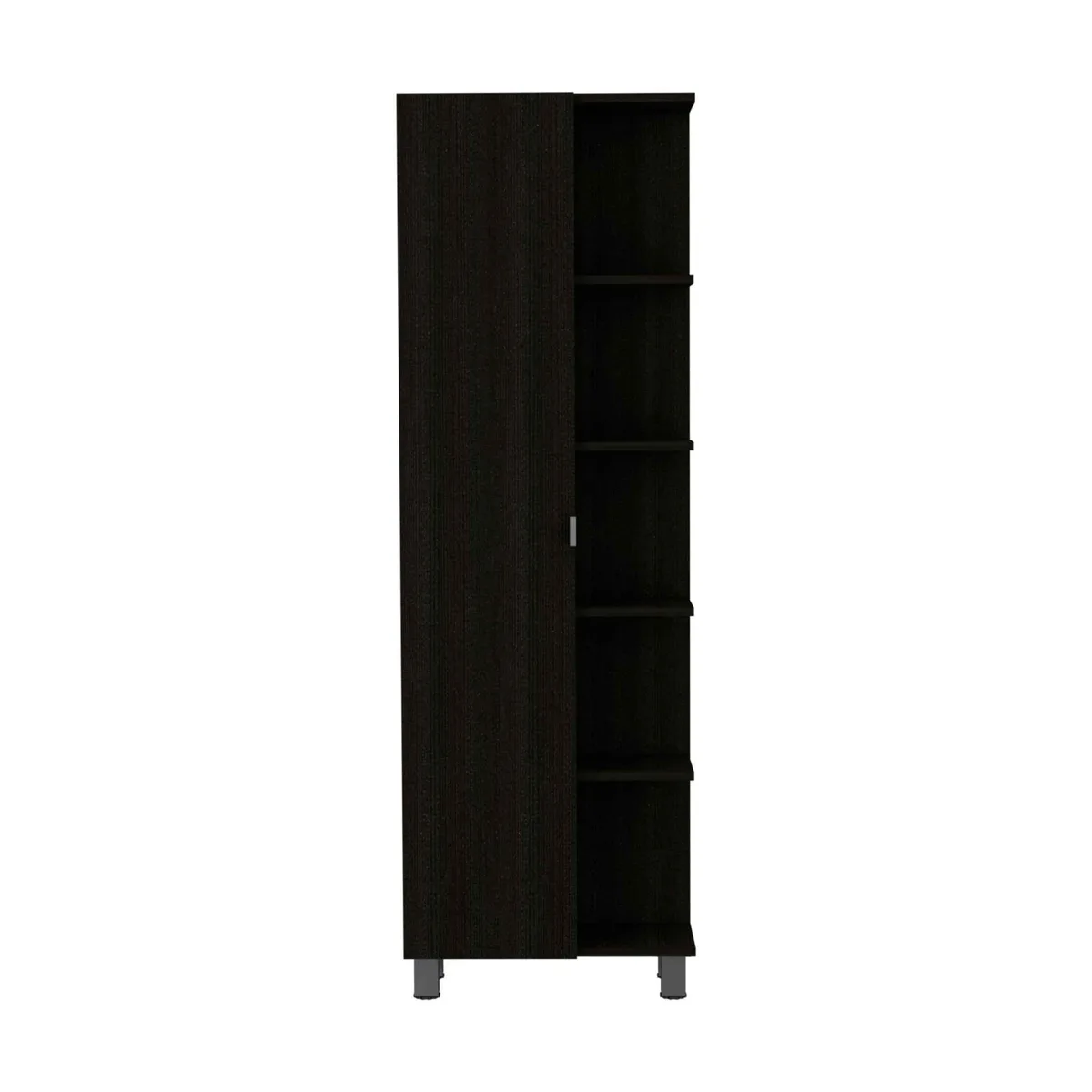 FM FURNITURE FM FURNITURE FM5536MLW Bath Cabinet 62.2"H Black — product photo