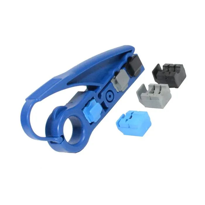 Logico Logico Coax UTP Cable Strip Tool RG6 RG59 Cat5e Cat6 3 Blade — product photo