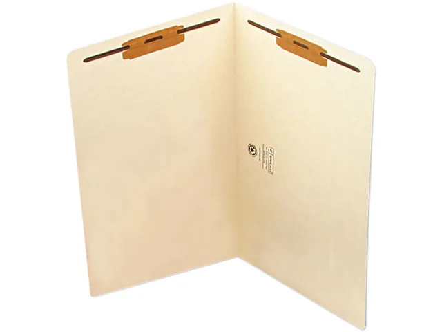 Smead Smead 37115 end-tab file folders, two fasteners, legal, 11 pt, 50 per box — product photo