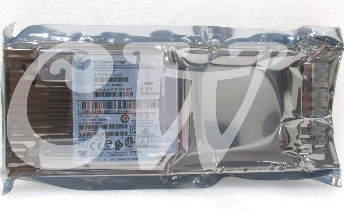 IBM IBM V5000 3.84TB 12Gbps 2.5" SAS Solid State Drive PX05SRB384 — product photo